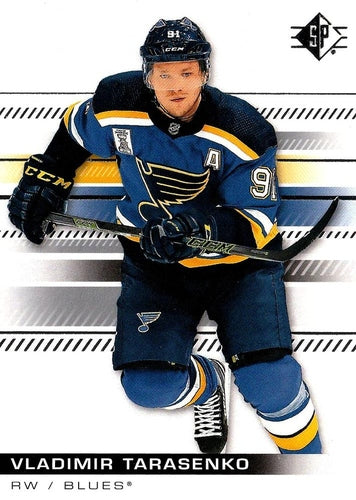 #82 Vladimir Tarasenko - St. Louis Blues - 2019-20 SP Hockey