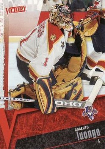 #82 Roberto Luongo - Florida Panthers - 2003-04 Upper Deck Victory Hockey