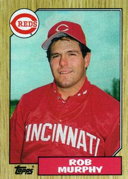 #82 Rob Murphy - Cincinnati Reds - 1987 Topps Baseball