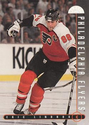 #82 Eric Lindros - Philadelphia Flyers - 1995-96 Leaf Hockey