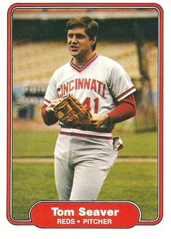 #82 Tom Seaver - Cincinnati Reds - 1982 Fleer Baseball