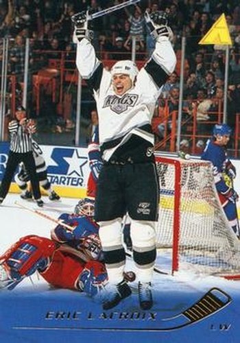 #82 Eric Lacroix - Los Angeles Kings - 1995-96 Pinnacle Hockey