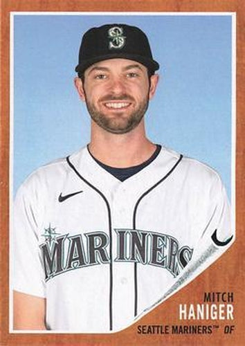 #82 Mitch Haniger - Seattle Mariners - 2021 Topps Archives Baseball