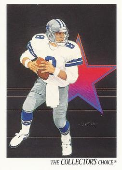 #82 Troy Aikman - Dallas Cowboys - 1991 Upper Deck Football