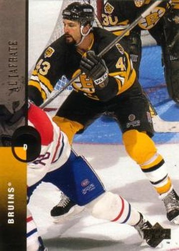 #82 Al Iafrate - Boston Bruins - 1994-95 Upper Deck Hockey