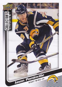#82 Jason Pominville - Buffalo Sabres - 2009-10 Collector's Choice Hockey