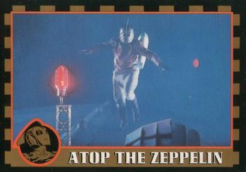 #82 Atop the Zeppelin - 1991 Topps The Rocketeer