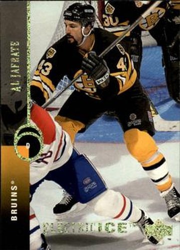 #82 Al Iafrate - Boston Bruins - 1994-95 Upper Deck Hockey - Electric Ice