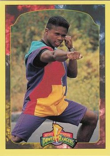 #82 Zack - 1994 Collect-A-Card Power Rangers