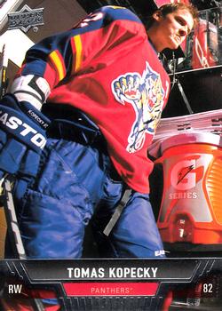 #82 Tomas Kopecky - Florida Panthers - 2013-14 Upper Deck Hockey