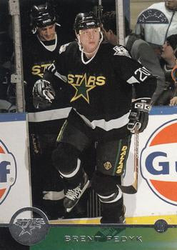 #82 Brent Fedyk - Dallas Stars - 1996-97 Leaf Hockey