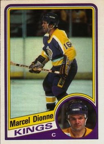 #82 Marcel Dionne - Los Angeles Kings - 1984-85 O-Pee-Chee Hockey