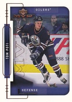 #82 Tom Poti - Edmonton Oilers - 1999-00 Upper Deck MVP Hockey