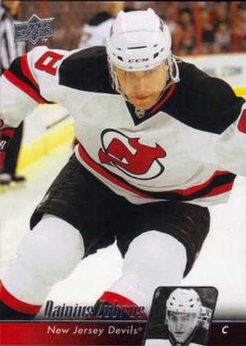 #82 Dainius Zubrus - New Jersey Devils - 2010-11 Upper Deck Hockey