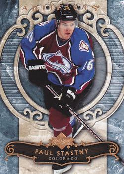 #82 Paul Stastny - Colorado Avalanche - 2007-08 Upper Deck Artifacts Hockey