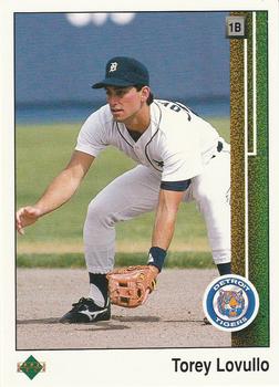 #782 Torey Lovullo - Detroit Tigers - 1989 Upper Deck Baseball