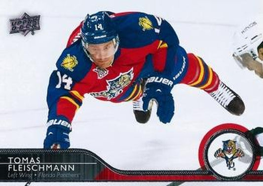#82 Tomas Fleischmann - Florida Panthers - 2014-15 Upper Deck Hockey