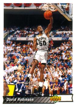 #82 David Robinson - San Antonio Spurs - 1992-93 Upper Deck Basketball