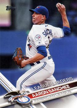 #82 Aaron Sanchez - Toronto Blue Jays - 2017 Topps Baseball