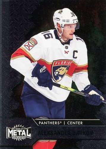 #82 Aleksander Barkov - Florida Panthers - 2020-21 Skybox Metal Universe Hockey