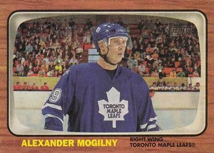 #82 Alexander Mogilny - Toronto Maple Leafs - 2002-03 Topps Heritage Hockey