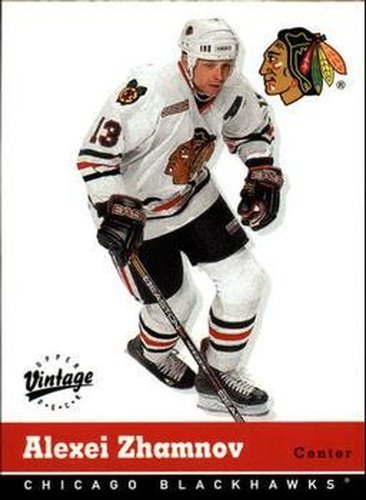 #82 Alexei Zhamnov - Chicago Blackhawks - 2000-01 Upper Deck Vintage Hockey
