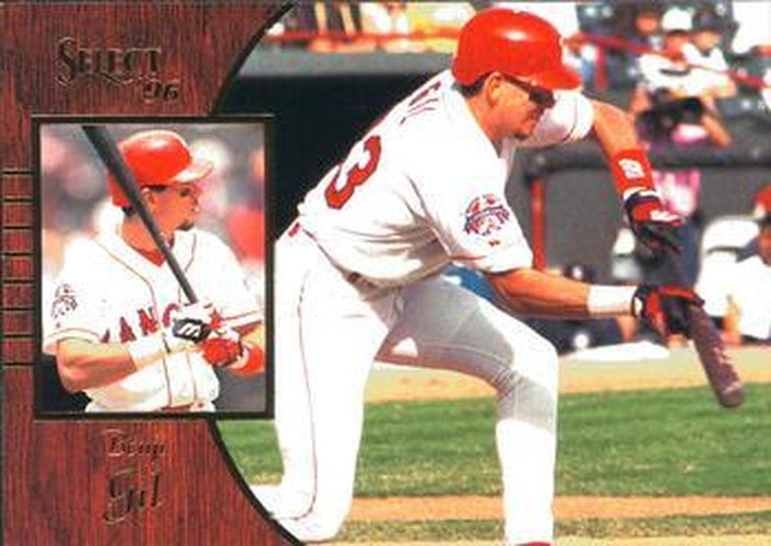 #82 Benji Gil - Texas Rangers - 1996 Select Baseball