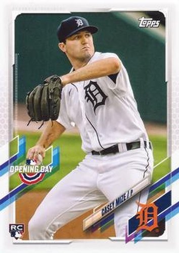 #82 Casey Mize - Detroit Tigers - 2021 Topps Opening Day Baseball