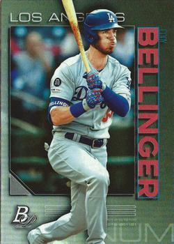 #82 Cody Bellinger - Los Angeles Dodgers - 2020 Bowman Platinum Baseball
