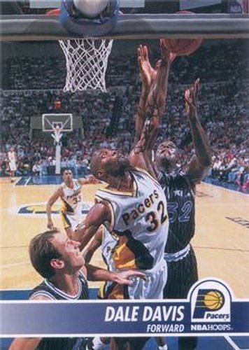 #82 Dale Davis - Indiana Pacers - 1994-95 Hoops Basketball