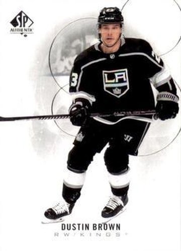 #82 Dustin Brown - Los Angeles Kings - 2020-21 SP Authentic Hockey