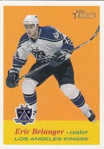 #82 Eric Belanger - Los Angeles Kings - 2001-02 Topps Heritage Hockey