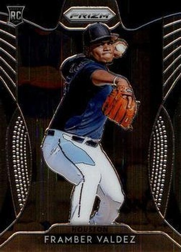 #82 Framber Valdez - Houston Astros - 2019 Panini Prizm Baseball