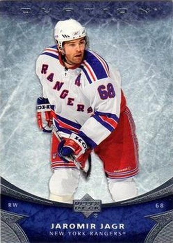 #82 Jaromir Jagr - New York Rangers - 2006-07 Upper Deck Ovation Hockey