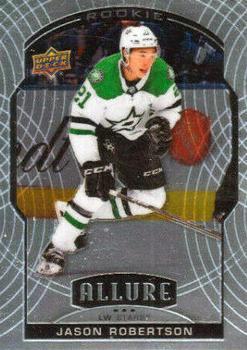 #82 Jason Robertson - Dallas Stars - 2020-21 Upper Deck Allure Hockey