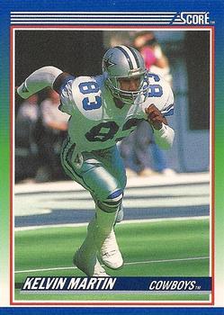 #82 Kelvin Martin - Dallas Cowboys - 1990 Score Football
