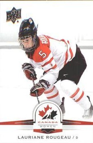 #82 Lauriane Rougeau - Canada - 2014-15 Upper Deck Team Canada Juniors Hockey