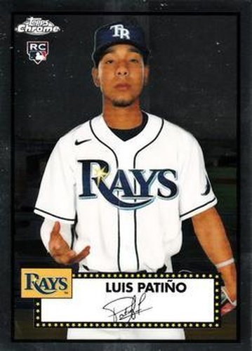 #82 Luis Patiño - Tampa Bay Rays - 2021 Topps Chrome Platinum Anniversary Baseball