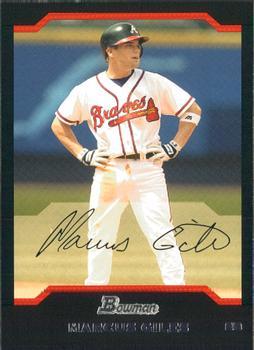 #82 Marcus Giles - Atlanta Braves - 2004 Bowman Baseball