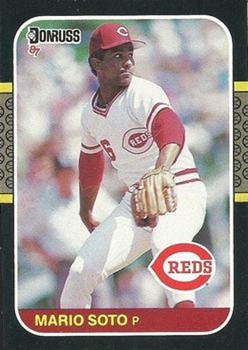 #82 Mario Soto - Cincinnati Reds - 1987 Donruss Baseball