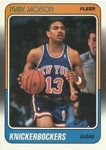 #82 Mark Jackson - New York Knicks - 1988-89 Fleer Basketball