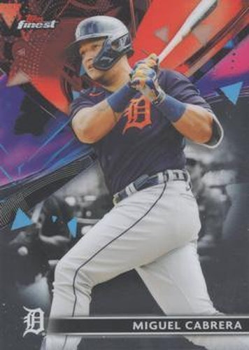 #82 Miguel Cabrera - Detroit Tigers - 2021 Finest Baseball