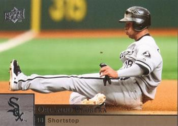#82 Orlando Cabrera - Chicago White Sox - 2009 Upper Deck Baseball