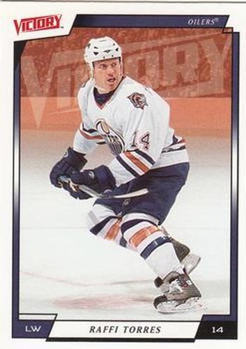 #82 Raffi Torres - Edmonton Oilers - 2006-07 Upper Deck Victory Hockey