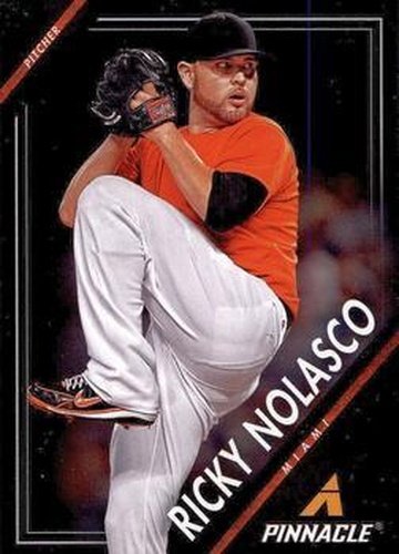 #82 Ricky Nolasco - Miami Marlins - 2013 Pinnacle Baseball