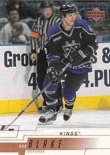 #82 Rob Blake - Los Angeles Kings - 2000-01 Upper Deck Hockey