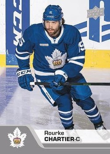 #82 Rourke Chartier - Toronto Marlies - 2020-21 Upper Deck AHL Hockey