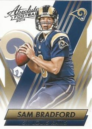 #82 Sam Bradford - St. Louis Rams - 2014 Panini Absolute - Retail Football