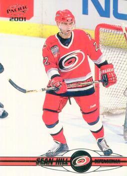 #82 Sean Hill - Carolina Hurricanes - 2000-01 Pacific Hockey