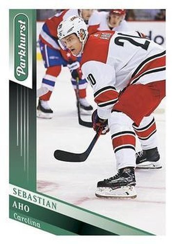 #82 Sebastian Aho - Carolina Hurricanes - 2019-20 Parkhurst Hockey